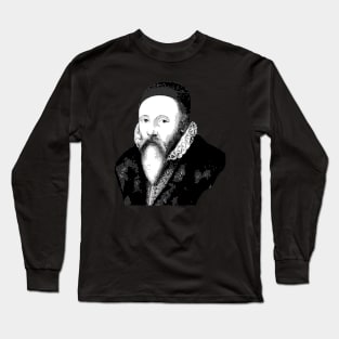 John Dee Enochian Occult Occultist Magick Long Sleeve T-Shirt